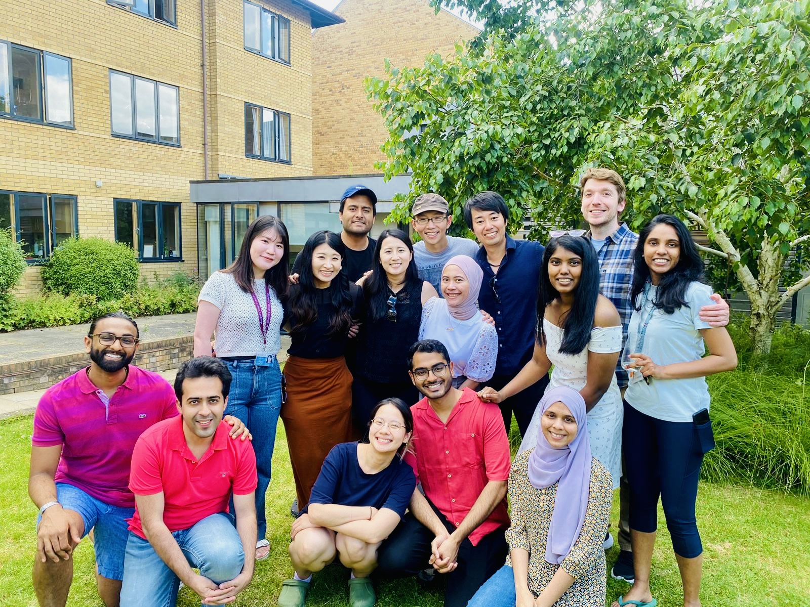 ケンブリッジのクラスメイトとBBQ