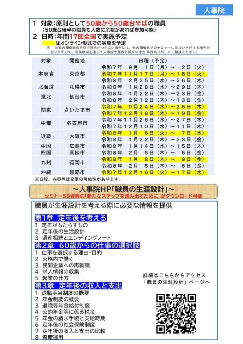 R7生涯設計セミナー50チラシ2枚目